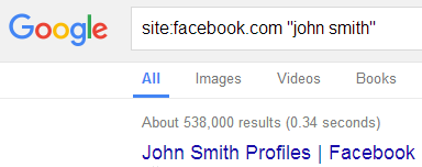 Facebook Search for People Without Logging In - 1