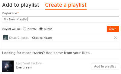 How to Create a Playlist on SoundCloud - 2