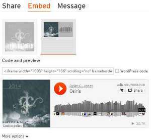 How to Embed SoundCloud Tracks on Your Website - 2