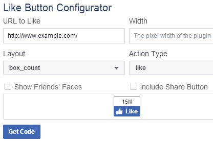 Dynamic Facebook Like Button Code with PHP - 1