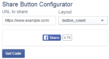 How to Create a Facebook Share Button with No Script - 1