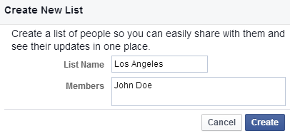 How to Create Friends Lists by City in Facebook - 3
